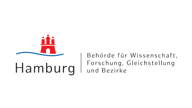 Logo der Behörde für Wissenschaft, Forschung, Gleichstellung und Bezirke des Bundeslandes Hamburg.
